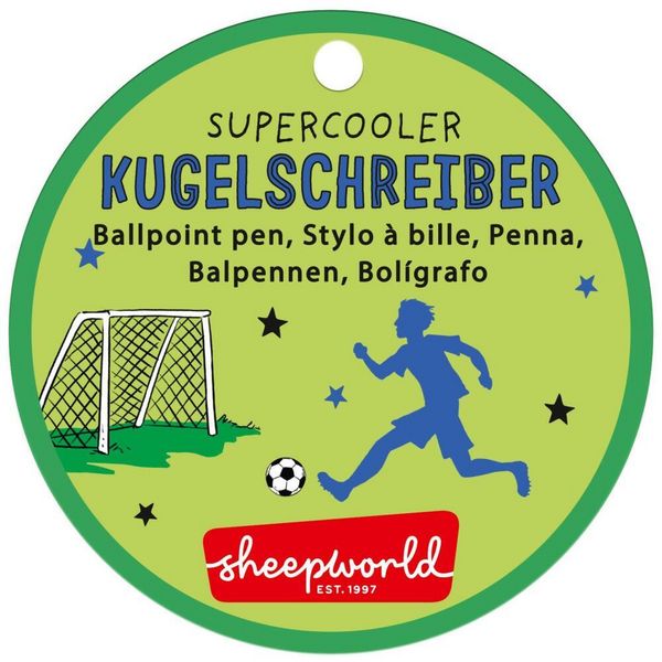 Produktbild: Kugelschreiber Motiv "Fu&szlig;ball"