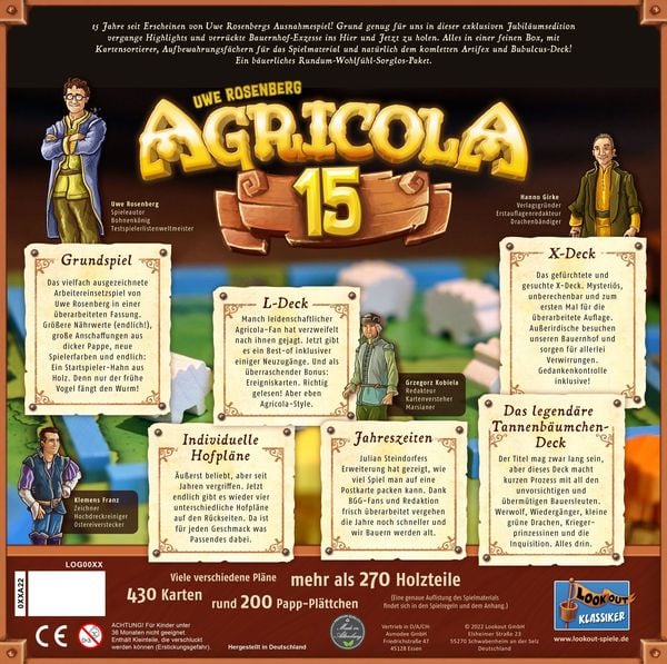 Produktbild: Agricola 15 Jahre Jubil&auml;umsbox
