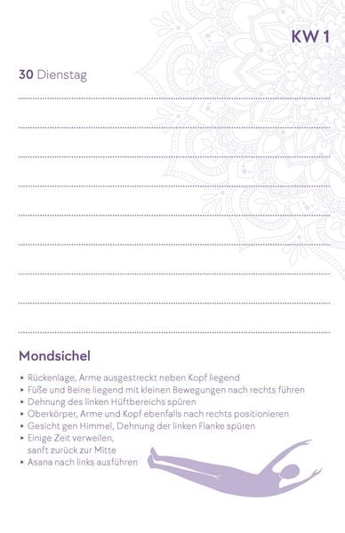 Produktbild: Yoga-Kalender 2026 - Taschenkalender mit Mantras, Meditationen, Affirmationen und Hintergrundgeschichten - im praktischen Format 10,0 x 15,5 cm, mit zahlreichen Illustrationen und Leseb&auml;ndchen