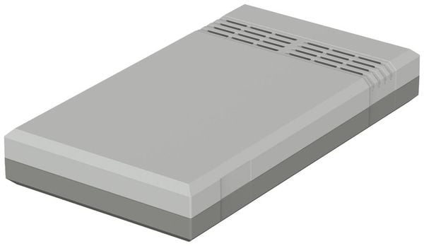 Produktbild: Bopla ELEGANT EG 2030 L 32203012 Elektronikgeh&auml;use 200 x 112 x 30 Polystyrol (EPS) Lichtgrau (RAL 7035) 1 St.