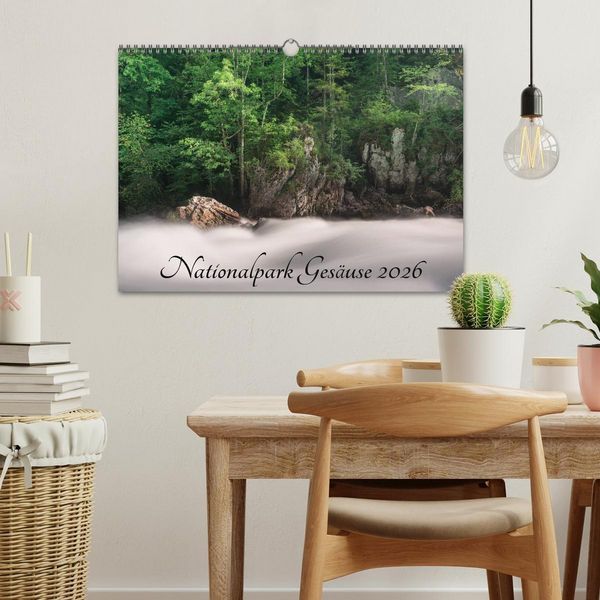 Produktbild: Nationalpark Ges&auml;use (Wandkalender 2026 DIN A3 quer), CALVENDO Monatskalender
