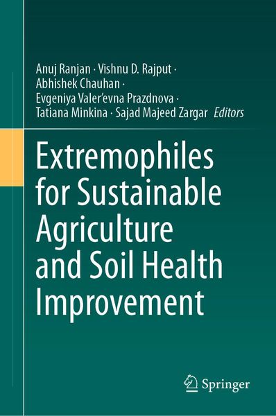 Produktbild: Extremophiles for Sustainable Agriculture and Soil Health Improvement