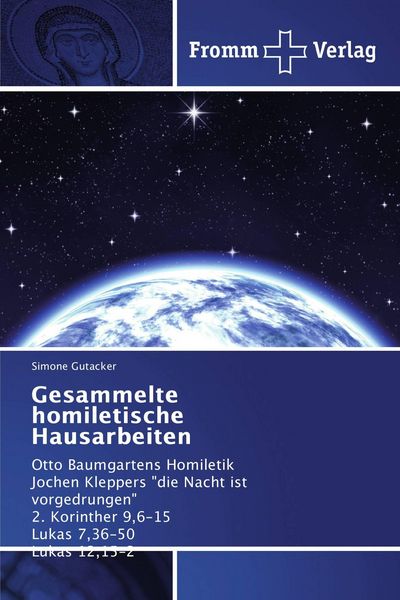 Produktbild: Gesammelte homiletische Hausarbeiten