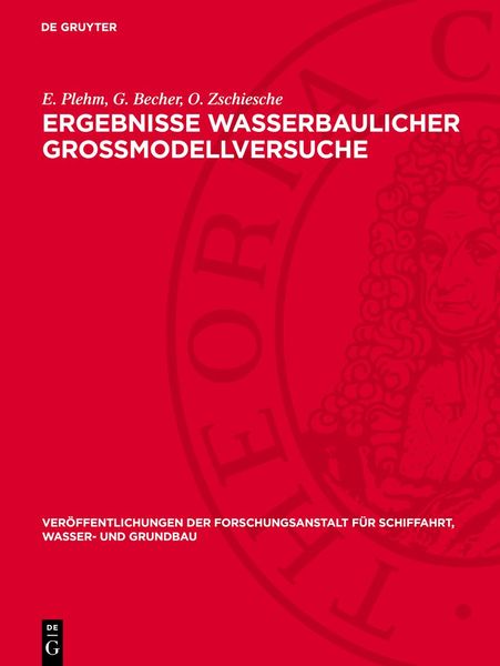 Produktbild: Ergebnisse wasserbaulicher Gro&szlig;modellversuche