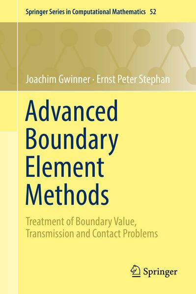 Produktbild: Advanced Boundary Element Methods
