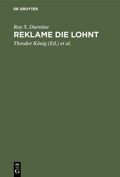 Produktbild: Reklame die lohnt