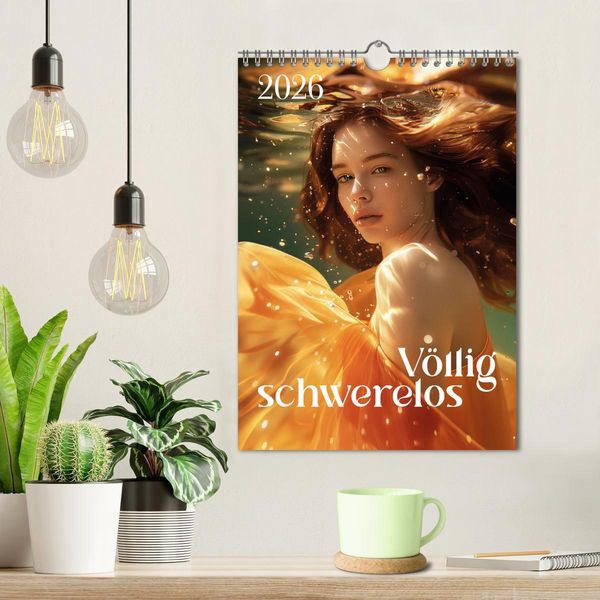 Produktbild: V&ouml;llig schwerelos (Wandkalender 2026 DIN A4 hoch), CALVENDO Monatskalender