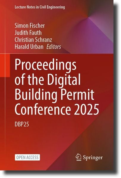 Produktbild: Proceedings of the Digital Building Permit Conference 2025
