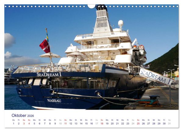 Produktbild: Giganten der Meere - Kreuzfahrtschiffe (Wandkalender 2026 DIN A3 quer), CALVENDO Monatskalender