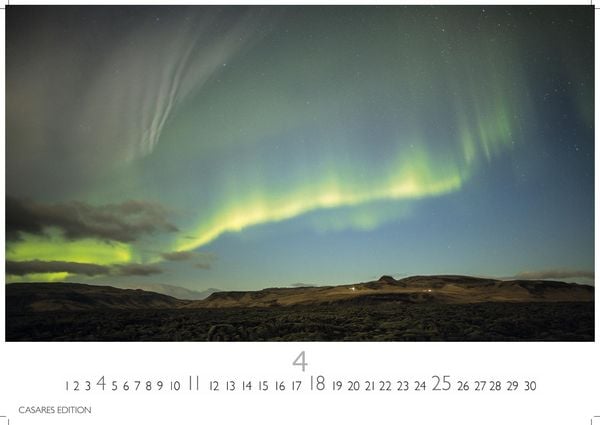 Produktbild: Polarlicht Kalender 2027 &ndash; Wandkalender | Fotokalender Naturkalender 35x50cm Grosses Format - Erleben Sie die Magie der Aurora Borealis &ndash; f&uuml;r Naturenthusiasten