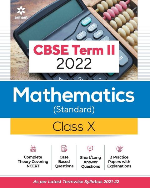 Produktbild: CBSE Term II Mathematics Standard 10th