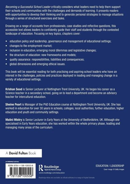 Produktbild: Becoming a Successful School Leader