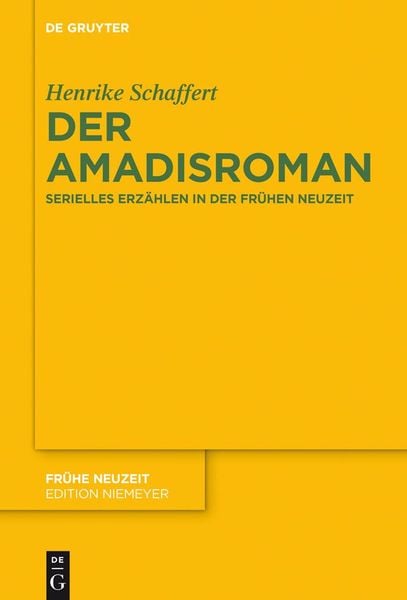Produktbild: Der Amadisroman