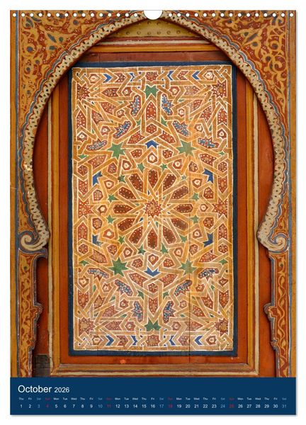Produktbild: Oriental Doors (Wall Calendar 2026 DIN A3 portrait), CALVENDO 12 Month Wall Calendar