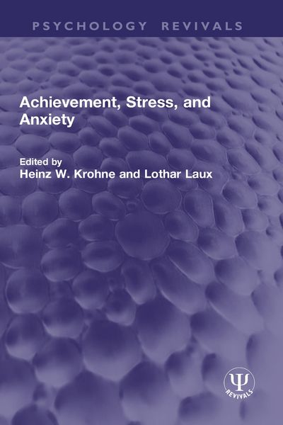 Produktbild: Achievement, Stress, and Anxiety