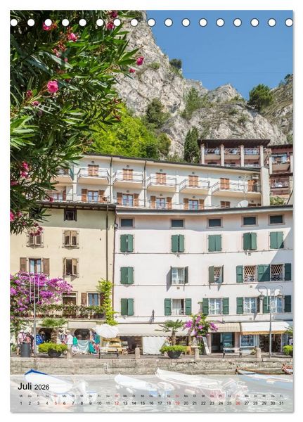 Produktbild: LIMONE SUL GARDA Unvergessliche Momente (Tischkalender 2026 DIN A5 hoch), CALVENDO Monatskalender