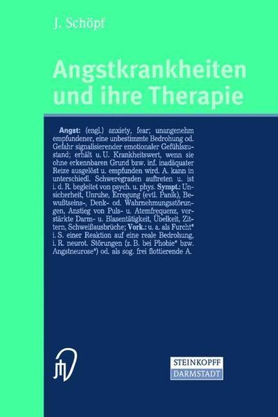Produktbild: Angstkrankheiten und ihre Therapie