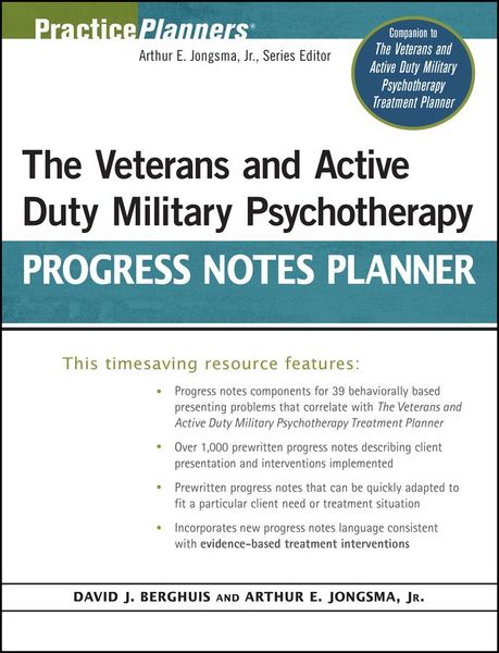 Produktbild: The Veterans and Active Duty Military Psychotherapy Progress Notes Planner