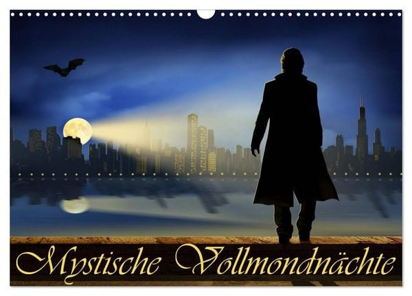 Produktbild: Mystische Vollmondn&auml;chte (Wandkalender 2026 DIN A3 quer), CALVENDO Monatskalender