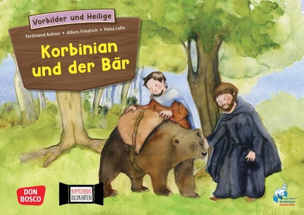 Produktbild: Korbinian und der Bär. Kamishibai Bildkartenset