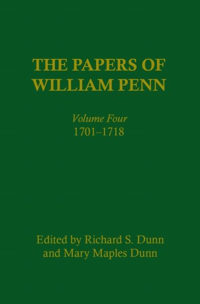 Produktbild: The Papers of William Penn, Volume 4