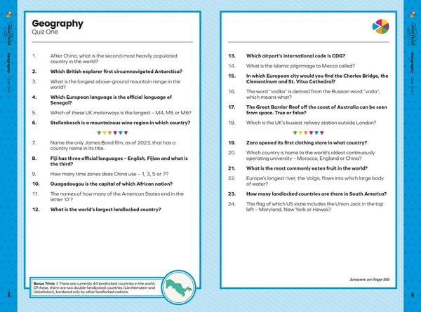 Produktbild: Trivial Pursuit Quiz Book