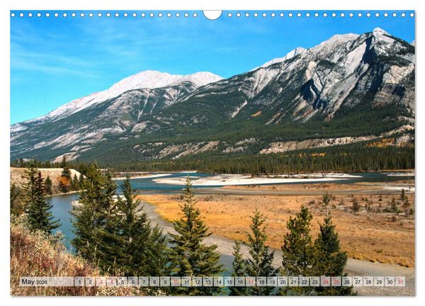 Produktbild: Indian Summer in the Canadian Rockies (Wall Calendar 2026 DIN A3 landscape), CALVENDO 12 Month Wall Calendar