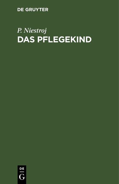 Produktbild: Das Pflegekind