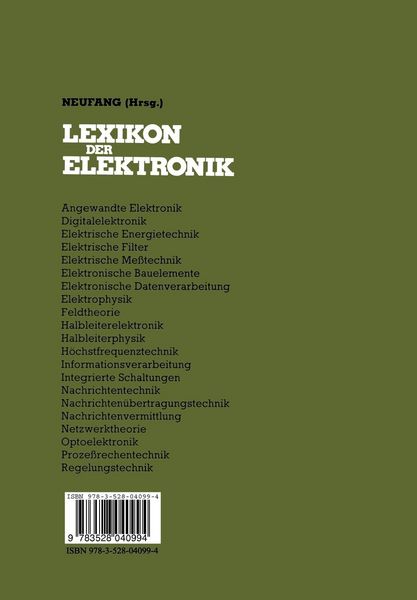Produktbild: Lexikon der Elektronik