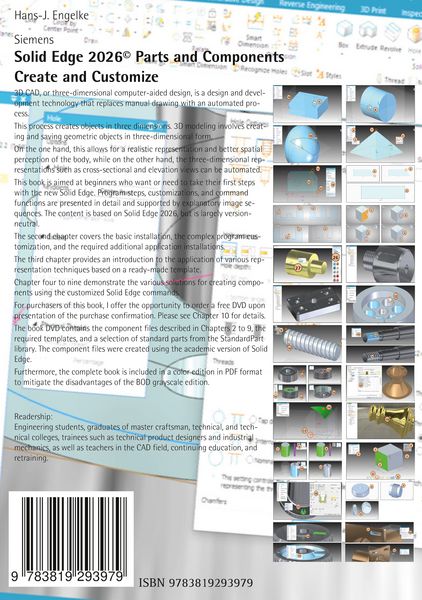 Produktbild: Solid Edge 2026 Parts and Components