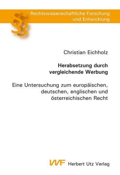 Produktbild: Herabsetzung durch vergleichende Werbung