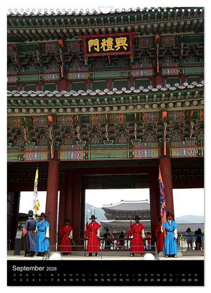 Produktbild: S&uuml;dkorea &ndash; Impressionen (Wandkalender 2026 DIN A3 hoch), CALVENDO Monatskalender