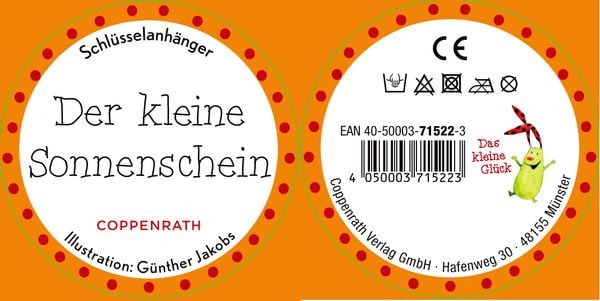 Produktbild: Schlüsselanhänger Der kleine Sonnenschein