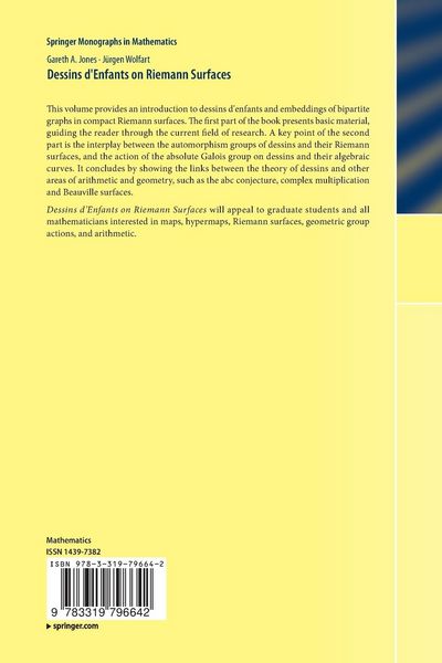 Produktbild: Dessins d'Enfants on Riemann Surfaces