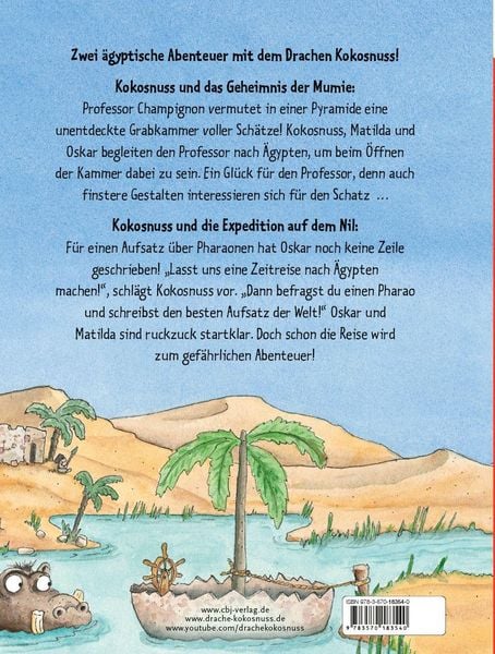 Produktbild: Der kleine Drache Kokosnuss im Land der Pharaonen