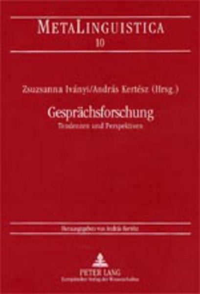 Produktbild: Gespr&auml;chsforschung