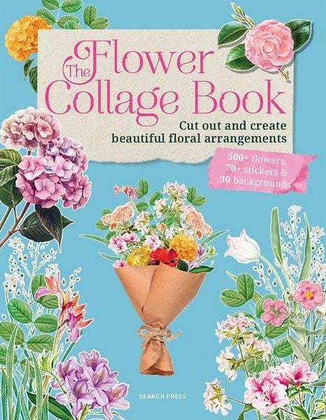 Produktbild: The Flower Collage Book