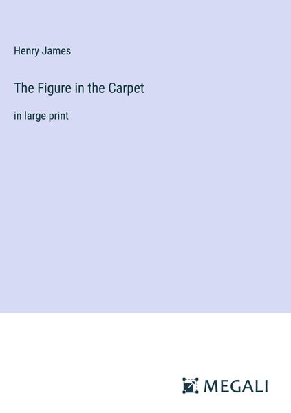 Produktbild: The Figure in the Carpet