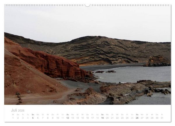 Produktbild: Die unwirkliche Welt von Lanzarote (Wandkalender 2026 DIN A2 quer), CALVENDO Monatskalender