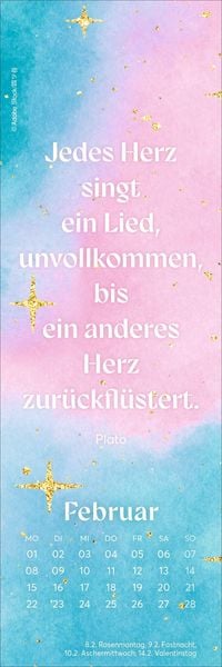 Produktbild: Romance Lesezeichen & Kalender 2027