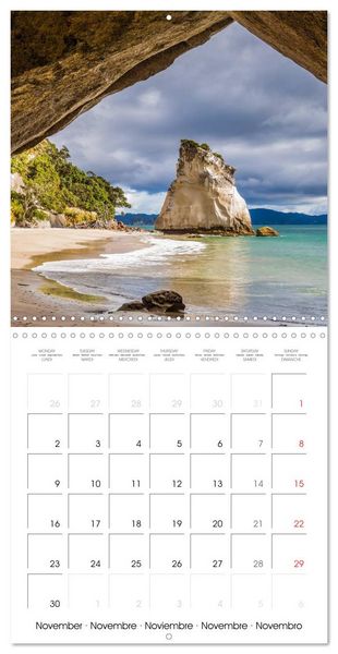 Produktbild: Adventure in Paradise &ndash; New Zealand&rsquo;s North Island (Wall Calendar 2026 12 &times; 12 Inch) CALVENDO 12 Month Wall Calendar