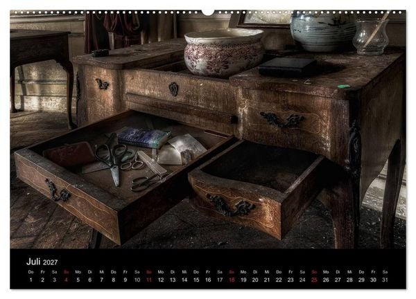 Produktbild: Lost Places - Auch der Verfall hat seinen Charme (hochwertiger Premium Wandkalender 2027 DIN A2 quer), Kunstdruck in Hochglanz
