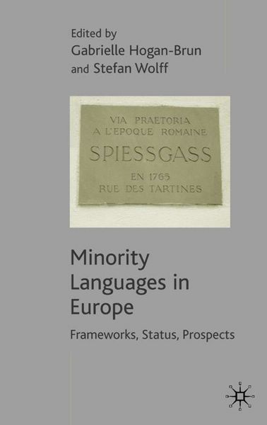 Produktbild: Minority Languages in Europe