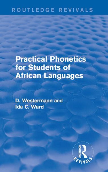 Produktbild: Practical Phonetics for Students of African Languages