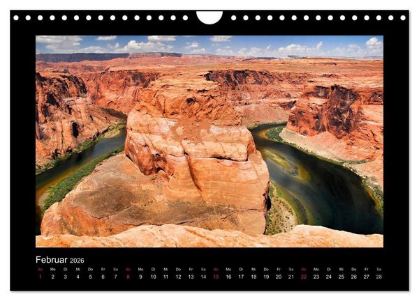 Produktbild: Amerika - Arizona und andere Sch&ouml;nheiten (Wandkalender 2026 DIN A4 quer), CALVENDO Monatskalender