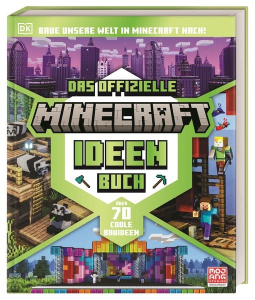 Das offizielle Minecraft Ideen Buch, Gebundene Ausgabe von Thomas McBrien, DK Verlag Dorling Kindersley, 9783831047215