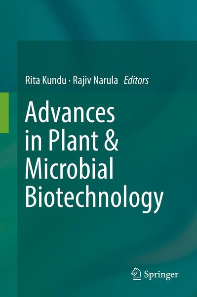 Produktbild: Advances in Plant & Microbial Biotechnology