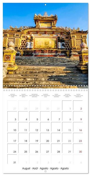 Produktbild: Hue Vietnam&acute;s old imperial city (Wall Calendar 2026 12 &times; 12 Inch) CALVENDO 12 Month Wall Calendar