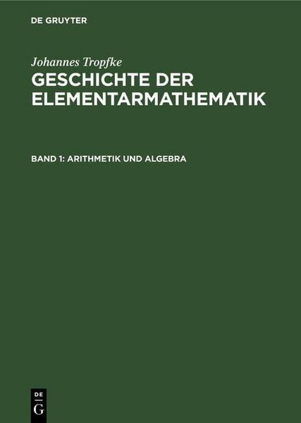 Produktbild: Arithmetik und Algebra