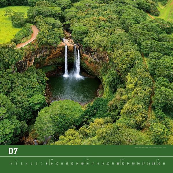 Orte der Kraft 2018 - Bildkalender (33 x 33) - Landschaftskalender